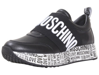 Love Moschino Women's Sneakers Slip On Logo Print Sole