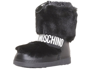 Love Moschino Women's Winter Ankle Boots Faux Fur