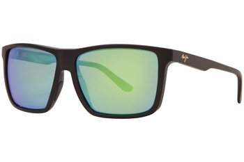 Maui Jim Polarized Mamalu Bay MJ610 Sunglasses Men's Rectangle Shape
