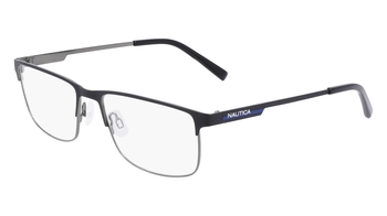 Nautica N7328 Eyeglasses Men's Full Rim Rectangle Shape