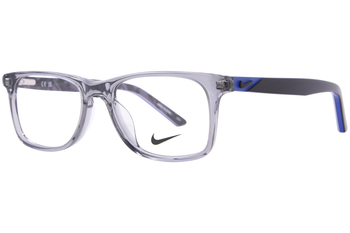 Nike 5549 Eyeglasses Youth Full Rim Rectangle Shape
