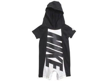 Nike Infant Boy's Amplify Hooded Bodysuit Romper Snap Bottom