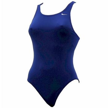 Nike Women's Poly Core Solids Fast Back Swimsuit Performance Swimwear