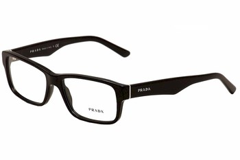 Prada Heritage PR 16MV Eyeglasses Men's Full Rim Rectangle Shape