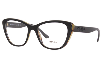 Prada PR-04WV Eyeglasses Women's Full Rim Oval Shape