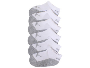 Puma Infant Boy's Ankle Socks 6-Pairs Low Cut Cushioned