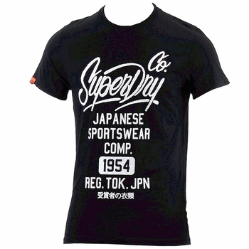 Superdry Men's Comp Entry Tee Crew Neck Short Sleeve T-Shirt