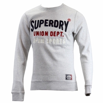 Superdry Men's Core Applique Crew Neck Pull Over Sweatshirt