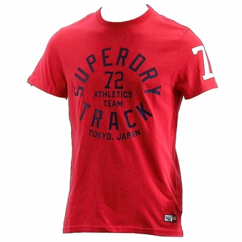 Superdry Track & Field Men's Trackster Short Sleeve Crew Neck T-Shirt