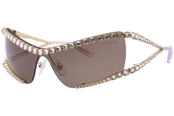 Swarovski SK7022 Sunglasses Women's Shield