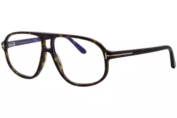  Tom Ford FT6082-B Eyeglasses Men's Full Rim Pilot 