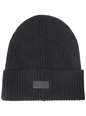 Ugg Men's Wide Cuff Rib Beanie Hat