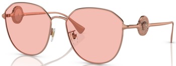 Versace VE2259D Sunglasses Women's Round Shape