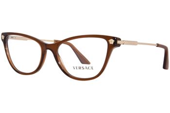 Versace VE3309 Eyeglasses Women's Full Rim Cat Eye