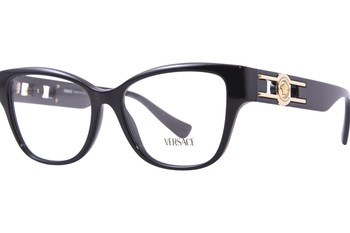 Versace VE3347 Eyeglasses Women's Full Rim Pillow Shape