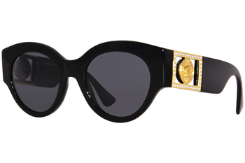 Versace VE4438B Sunglasses Women's Round Shape