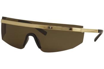 Versace Men's VE2208 VE/2208 Shield Shape Sunglasses