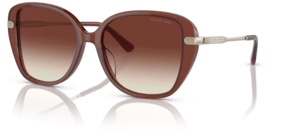 UPC 725125394925 product image for Michael Kors Flatiron MK2185BF 354813 Sunglasses Women's Primrose/Brown 57mm - L | upcitemdb.com