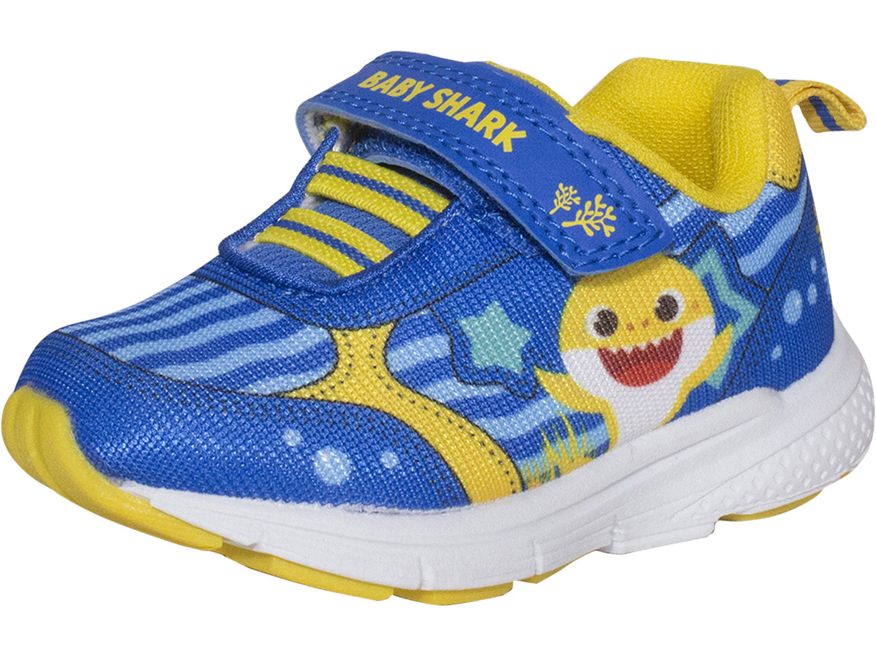 Nickelodeon Pinkfong Baby Shark Toddler Boy's Sneakers Blue/Yellow Sz ...