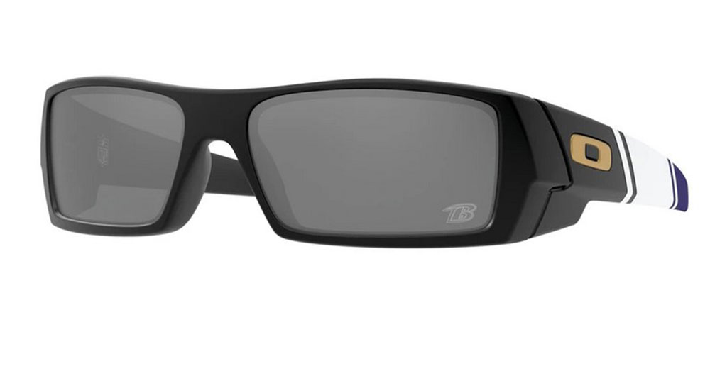 Oakley Sunglasses Men's Gascan OO9014-82 NFL 2020 BAL Matte Black/Prizm  Black 