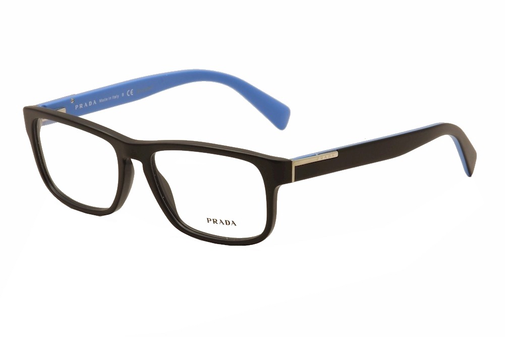 Prada Men's Eyeglasses VPR07P VPR/07P Full Rim Optical Frame | JoyLot.com