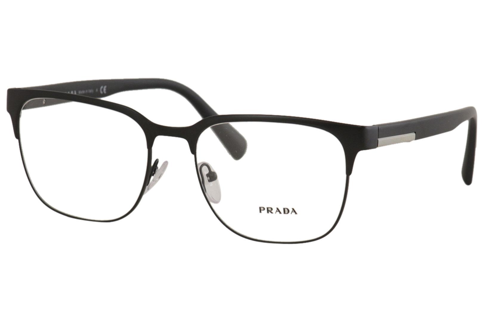 Prada Men's Eyeglasses VPR57U VPR/57/U Full Rim Optical Frame | JoyLot.com