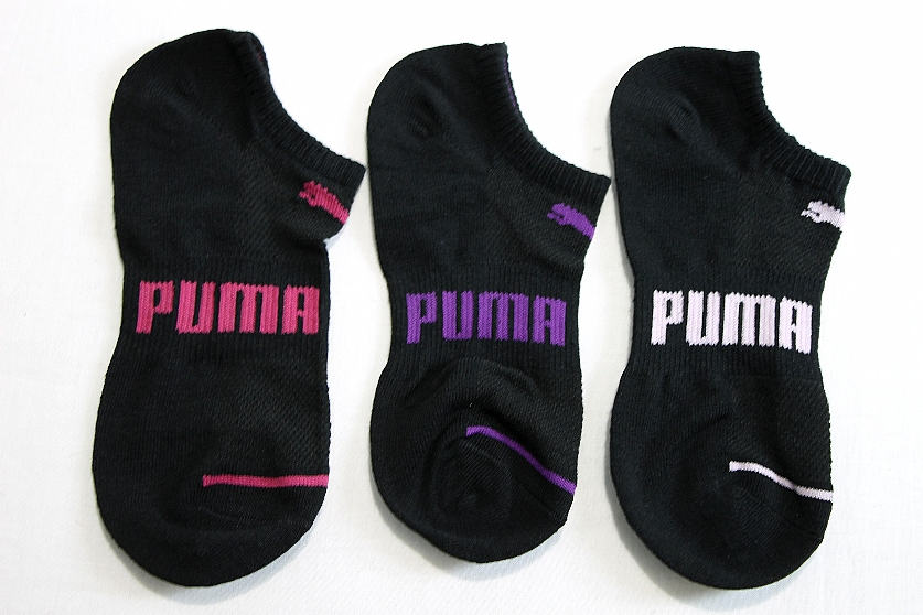 Puma Ladies Runner Sorbtek Leg Wear 3-Pairs Multi Socks ST#P78239 |  JoyLot.com