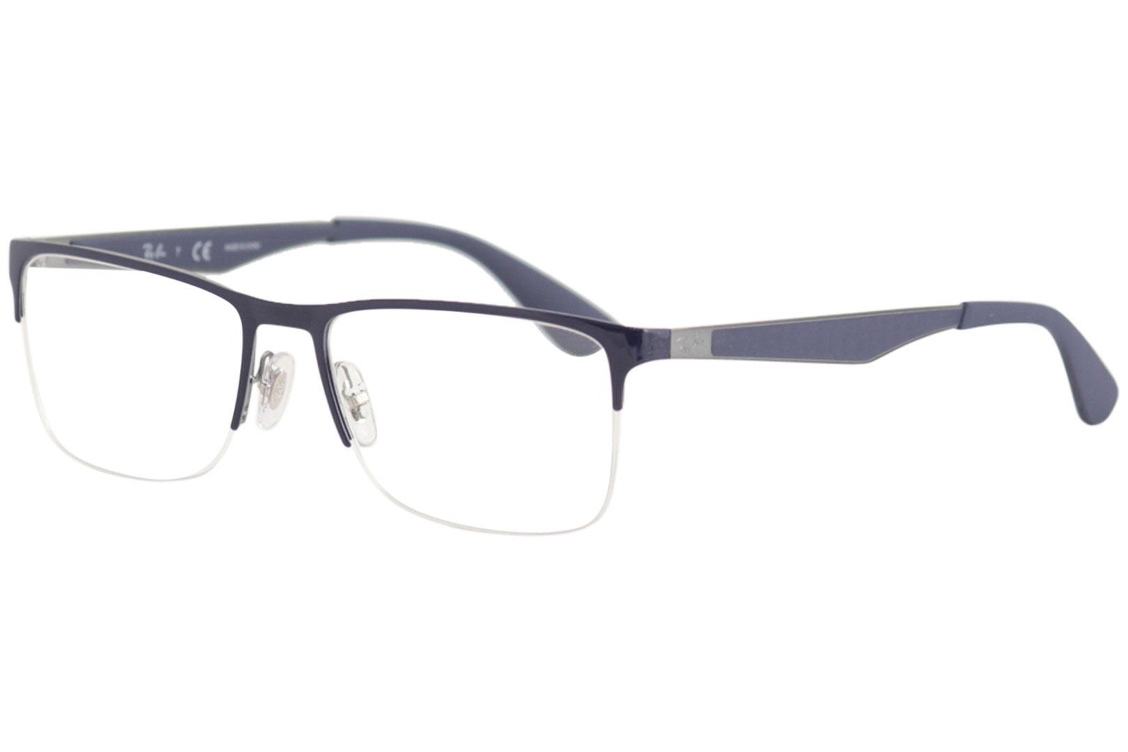 ray ban blue frame eyeglasses