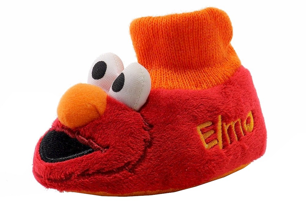 Sesame Street Toddler Boy s Elmo  Fashion Sock Top Bootie 