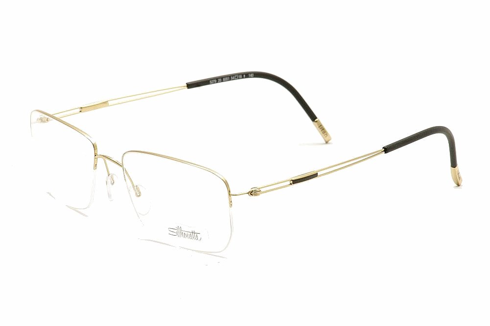 Silhouette Eyeglasses TNG Nylor 5279 Half Rim Optical Frame | JoyLot.com