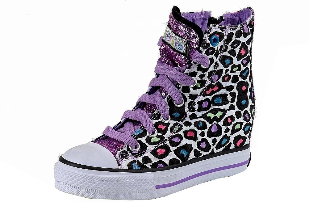 Skechers Girl's Hydee Hytop Wicked Fashion Sneaker Shoes JoyLot.com