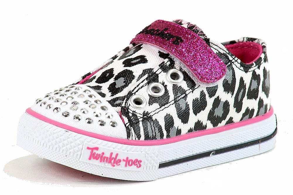 Prey Conjugate Amplifier Skechers Girl's Toddler Twinkle Toes Lil Wild Fashion Light Up Sneakers  Shoes | JoyLot.com