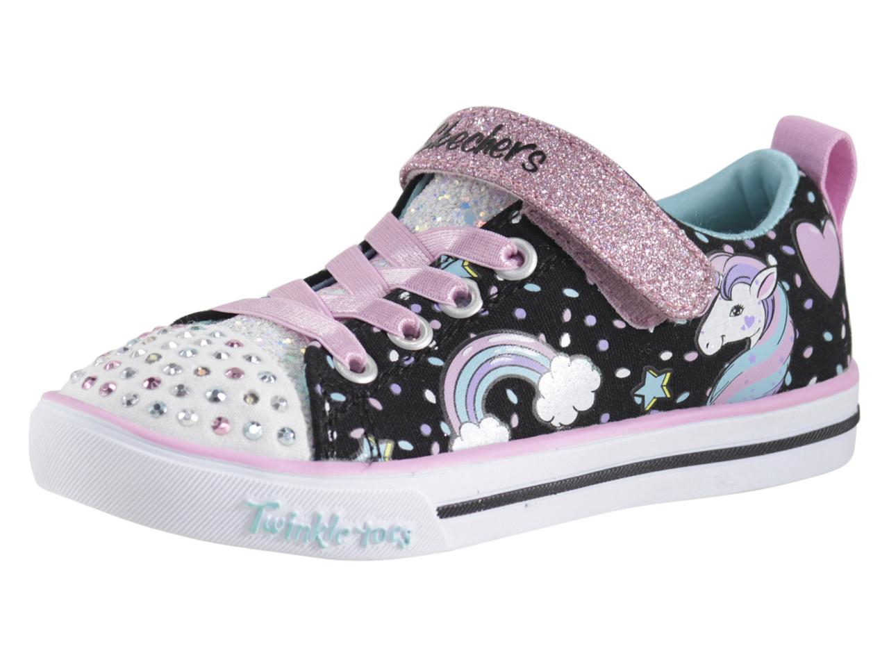 Skechers Toddler/Little Girl's S-Lights Unicorn Craze Light Up Sneakers ...