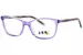 2BB BB Brenda Eyeglasses Youth Kids Girl's Full Rim Rectangle Shape - Lavender/Brown-C03
