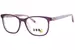 2BB BB Brynn Eyeglasses Youth Kids Girl's Full Rim Oval Shape - Transparent Plum-C03