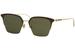 Alexander McQueen Men's AM0213SA AM/0213/SA Fashion Square Sunglasses