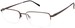 Aristar 30734 Eyeglasses Men's Semi Rim Rectangle Shape