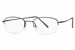 Aristar by Charmant Men's Eyeglasses AR6023 AR/6023 Half Rim Optical Frame