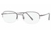 Aristar by Charmant Men's Eyeglasses AR6025 AR/6025 Half Rim Optical Frame