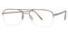 Aristar By Charmant Men's Eyeglasses AR6764 AR/6764 Half Rim Optical Frame