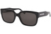 Balenciaga BB0049S Sunglasses Men's Rectangular Shades