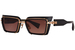Balmain Admirable Sunglasses Rectangle Shape