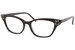 Betsey Johnson Cleopatra Eyeglasses Women's Full Rim Optical Frame
