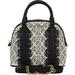 Betsey Johnson Women's Chic Frills Dome Satchel Handbag