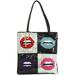 Betsey Johnson Women's Rebel Rebel Sequin Lips Tote Handbag