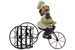 Bistro Chef On A Bicycle Wine Bottle Holder