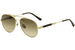 Bottega Veneta Women's BV0042S 0042/S Fashion Pilot Sunglasses