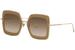 Bottega Veneta Women's BV0209S BV/0209/S Fashion Square Sunglasses