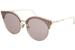 Bottega Veneta Women's BV0210S BV/0210/S Fashion Round Sunglasses