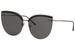 Bottega Veneta Women's Fashion BV0205S BV/0205/S Cat Eye Sunglasses